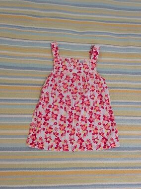 Girl's Carter's Floral Tank Top Blouse Size 6/6x
